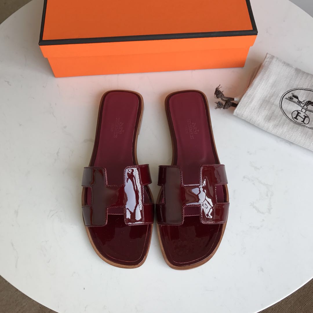 에르메스 올수공 오란 슬리퍼 샌들 페이던트 07